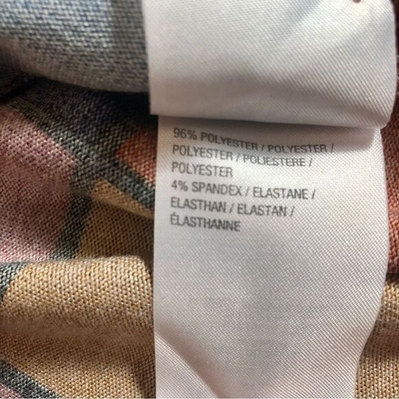 D & Co Women’s Retro Looking Stretch Long Sleeve Button Up Blouse with Pockets - Picture 11 of 12